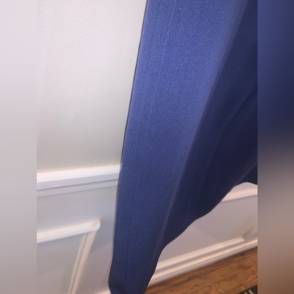 Women’s Eileen Fisher 100% Silk Blue MIDI Skirt, PM size - Picture 3 of 6